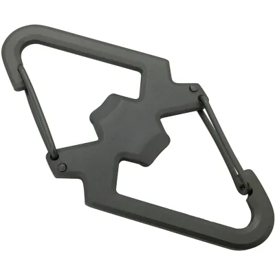 Munkees 3202 карабин SS Carabiner with Bottle Opener grey - Robinzon.ua