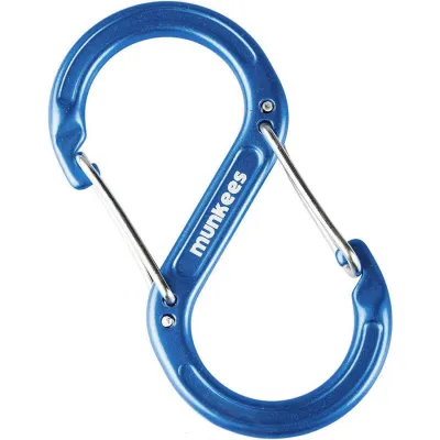 Munkees 3275 карабин Forged S dark blue - Robinzon.ua