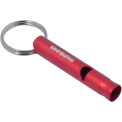 Munkees 3393 брелок-свисток Whistle Small Alu червоний. - Robinzon.ua