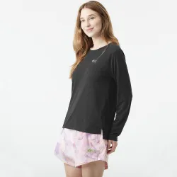Picture Organic реглан Timont LS W чорний L. - Robinzon.ua