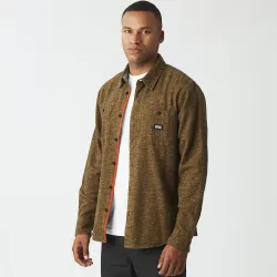 Picture Organic рубашка Lewell bronze brown L - Robinzon.ua