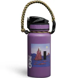 Picture Organic фляга Galway яскраво-малинового кольору. - Robinzon.ua