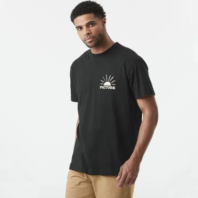 Picture Organic футболка Endako black L - Robinzon.ua