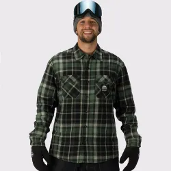 Rehall рубашка Brody 2026 checks moss L Rehall рубашка Brody 2026 checks moss L - Robinzon.ua