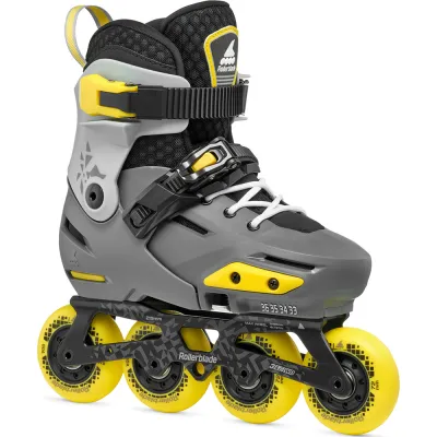 Rollerblade ролики Apex charcoal-yellow 29-32 - Robinzon.ua
