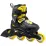 Rollerblade ролики Fury black-yellow 29-33 - Robinzon.ua