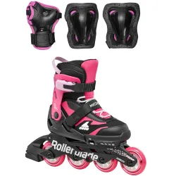 Rollerblade ролики Microblade Combo black-pink 28-32 - Robinzon.ua