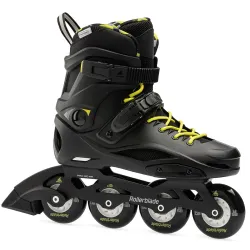 Rollerblade ролики RB Cruiser 2023 black-neon yellow 250 - Robinzon.ua