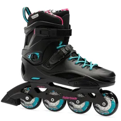 Rollerblade ролики RB Cruiser W 2023 black-aqua 230 - Robinzon.ua