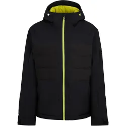 Ziener куртка лижна Tarlo 2026 чорна-електричний зелений 48. - Robinzon.ua