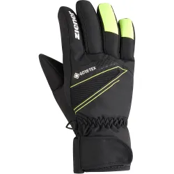 Перчатки лижні Ziener Gunar GTX чорний-отруйний жовтий 10. - Robinzon.ua