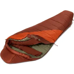 Спальник Kelty Cosmic Synthetic 0 Regular вишневий махагон-корична паличка. - Robinzon.ua