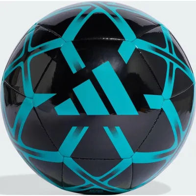 М'яч футбольний Adidas STARLANCER CLB Чорний, Бірюзовий 4 (JW1357 4) - Robinzon.ua