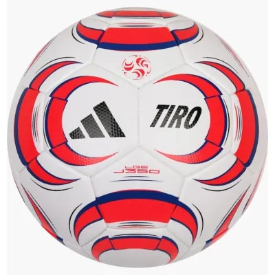 Мяч футбольный Adidas TIRO LGE J350 Белый, Красный 4 (JW1525 4) - Robinzon.ua