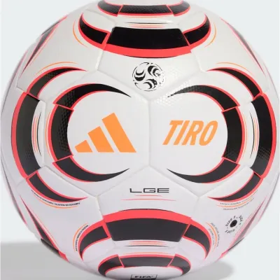 Мяч футбольный Adidas TIRO LGE Белый, Красный, Черный 5 (KA5263 5) - Robinzon.ua