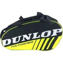 Сумка для падел тенісу Dunlop padel paletero intro Чорний Жовтий 54 х 30 х 20 см (623854) - Robinzon.ua
