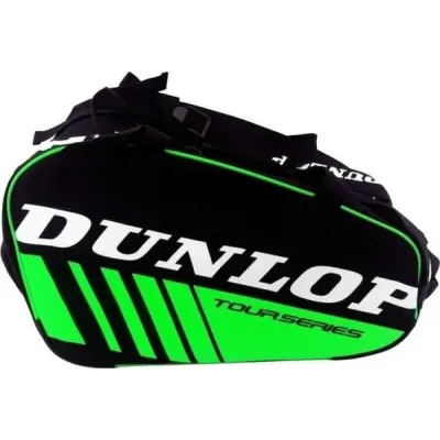 Сумка для падел тенісу Dunlop padel paletero intro Чорний Салатовий 54 х 30 х 20 см (623852) - Robinzon.ua