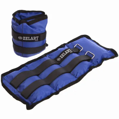 Утяжелители-манжеты для рук и ног 2 по 2 кг Zelart 1967-4 - Robinzon.ua