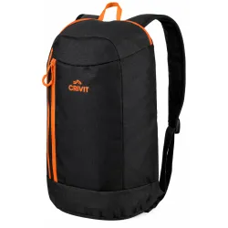 Невеликий міський рюкзак 10L Crivit Mini чорний з помаранчевим - Robinzon.ua