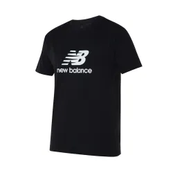 Мужская Футболка New Balance NB STACKED LOGO Черный S (7dMT41502BK S) - Robinzon.ua