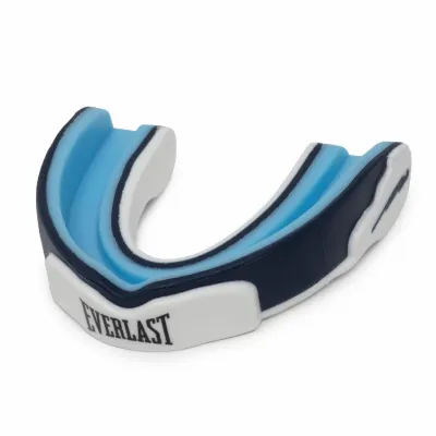 Капа для боксу Everlast EVERGEL MOUTH GUARD Білий, Синій One Size (P00003603) - Robinzon.ua