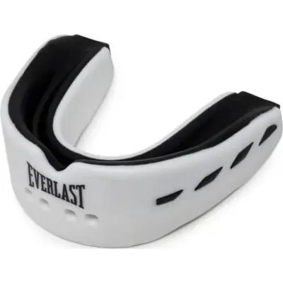 Капа для боксу Everlast EVERSHIELD DOUBLE MOUTH GUARD Чорний, Білий One Size (P00003602) - Robinzon.ua
