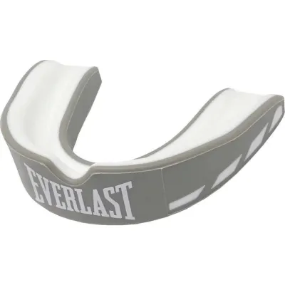 Капа для бокса Everlast EVERSHIELD SINGLE MOUTH GUARD Серый, Белый One Size (P00003597) - Robinzon.ua