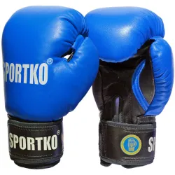 Боксерські рукавички SportKO PK1 - синій/M - Robinzon.ua