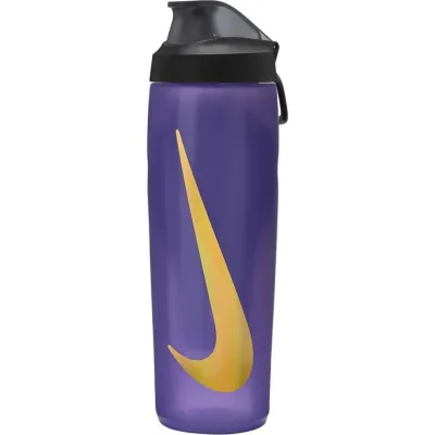Бутылка Nike REFUEL BOTTLE LOCKING LID 24 OZ фиолетовый, желтый, черный Уни 709 мл - Robinzon.ua