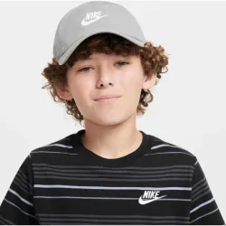Кепка Nike K NK CLUB CAP US CB FUT WSH серый Дит One Size - Robinzon.ua