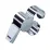 Свисток Select Referee whistle with metal finger grip Серебристый One Size (778110-594) - Robinzon.ua