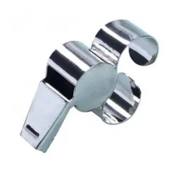 Свисток Select Referee whistle with metal finger grip Серебристый One Size (778110-594) - Robinzon.ua