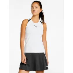 Женская Майка Puma Individual Padel tank Белый M (931436-04 M) - Robinzon.ua