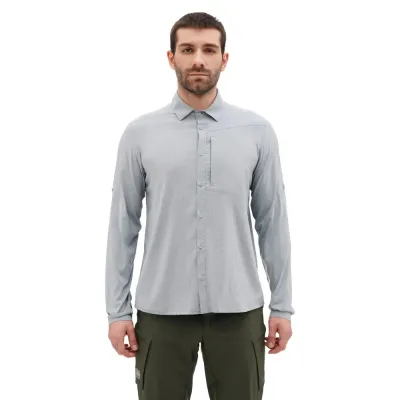 Рубашка мужская Turbat Maya 2 LS Mns XXL серый 012.004.5089 - Robinzon.ua
