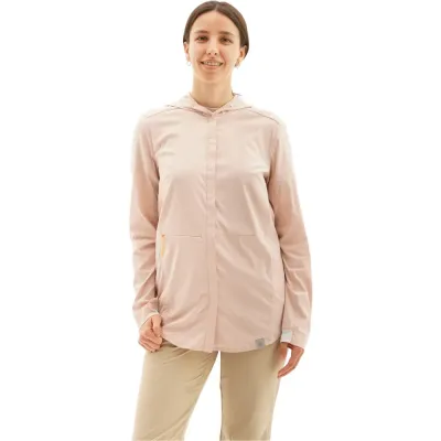 Сорочка жіноча Turbat Maya Hood Travel Wmn L рожевий 012.004.6018 - Robinzon.ua