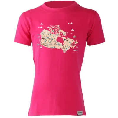 Термофутболка дитяча Lasting Willy 110 рожевий 002.001.5739 - Robinzon.ua