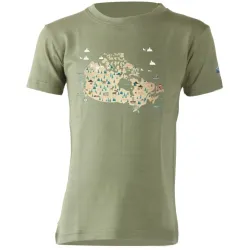 Термофутболка детская Lasting Willy 140 зеленый 002.001.5738 - Robinzon.ua