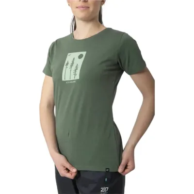 Футболка жіноча 2117 of Sweden Apelviken T-Shirt Wmn XS зелений 039.0164 - Robinzon.ua