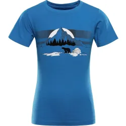 Футболка дитяча Alpine Pro Dallo 3 128-135 синій 007.022.0023 - Robinzon.ua