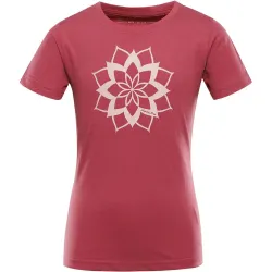 Футболка дитяча Alpine Pro Ecomo 2 140-147 бордовий 007.021.0003 - Robinzon.ua