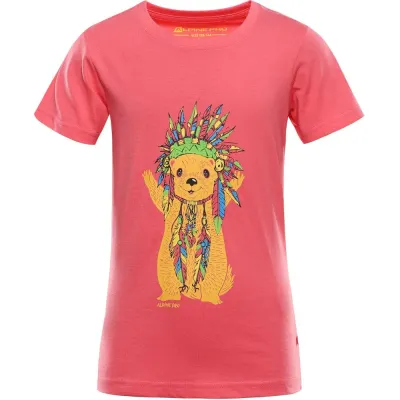 Футболка дитяча Alpine Pro Ecomo 3 140-147 рожевий 007.022.0014 - Robinzon.ua