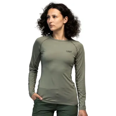 Футболка женская Turbat Hike Lite LS Wmn XL оливковый 012.002.0862 - Robinzon.ua
