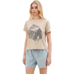 Футболка женская Turbat Home Wmn XS бежевый 012.004.4966 - Robinzon.ua