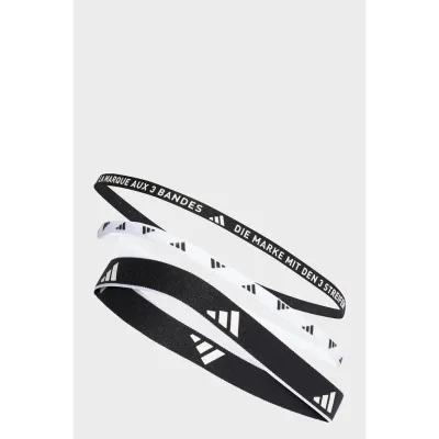 Повязки на голову Adidas HEADBAN NEW 3PK Белый, Черный One Size (IA3031) - Robinzon.ua