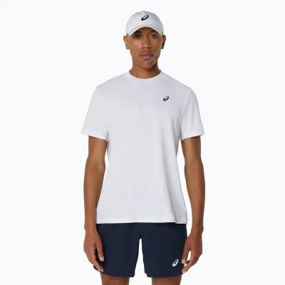 Мужская Футболка Asics COURT SS TOP Белый M (2041A339-100 M) - Robinzon.ua