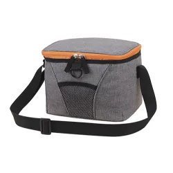 Термосумка 6л серая (22х17х17см) СИЛА - Robinzon.ua