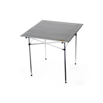 Стіл розкладний Гармошка з ламелей 70*70*68см СИЛА - Robinzon.ua