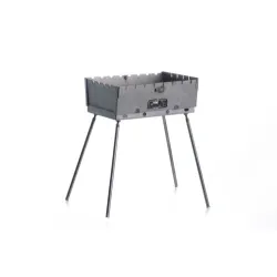 Мангал раскладной (кейс) холоднокатанный толщина 1,5мм на 8 шампуров СИЛА - Robinzon.ua