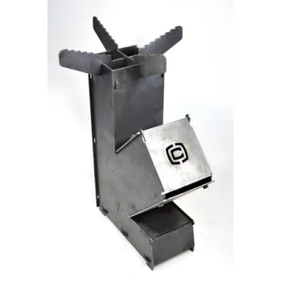 Турбо-печь раскладная, с чехлом 280х130х500мм 3мм СИЛА - Robinzon.ua