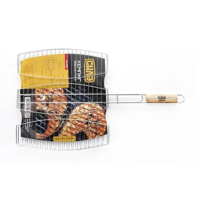 Решетка-гриль для рыбы тройная (66x40x36см) СИЛА - Robinzon.ua